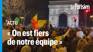 CAN 2022  de Dakar à Paris les supporters sénégalais célèbrent leur victoire historique [upl. by Delisle]