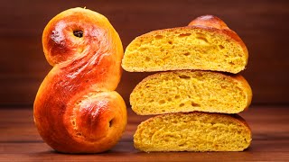 How to Make Lussekatter I Amazing Swedish Saffron Buns [upl. by Aiyot]