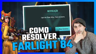 COMO RESOLVER  PROBLEMA DO LOGIN STEAM  FARLIGHT84 [upl. by Morey307]