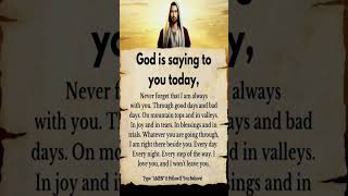 Dont Skip my Child  God says prayer jesus love God Message Today  God Message Now godmessage [upl. by Let]