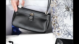 Dior Black Key Handle Bag Unboxing [upl. by Elmaleh524]