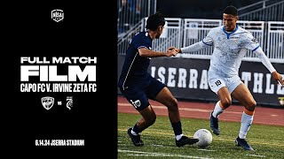 Full Match Film  Capo FC v Irvine Zeta FC [upl. by Wrennie]