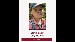 FTM Detransition RIP Griffin Sivret Another Casualty of Gender Affirming Care 😢😢 [upl. by Irina739]