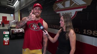 George Kittle believes returning starters fueled 49ers hot start in Week 1 win over Jets  NBCSBA [upl. by Assirec]