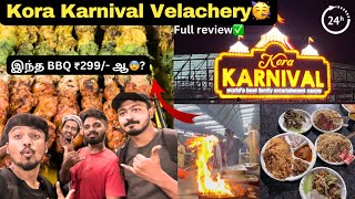 Kora food street velachery🥳 ஜொலி ஜொலிகுதே பிரம்மாண்டமாய்😂Kora karnival velachery🔥  mynameizkhan [upl. by Llezo941]