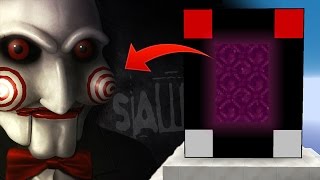 QUIERO JUGAR A UN JUEGO 😈 PORTAL A LA DIMENSIÓN DE SAW EN MINECRAFT  DIMENSIONES 31 [upl. by Gomar]