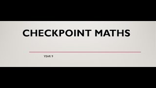 Cambridge Checkpoint Maths Problems Explained  StepbyStep Solutions for Success [upl. by Atineb736]