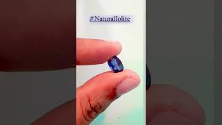 Natural Original Iolite Stone Blue New Nice Super Gem Available [upl. by Naitsyrk]