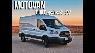 MOTOVAN Ford Transit Conversion EP01 [upl. by Llennej]