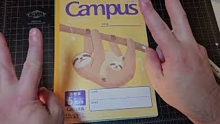 Kokuyo Campus Notebooks Enpitsu Pencil and Thoughts on Notetaking and Learning [upl. by Dihahs]