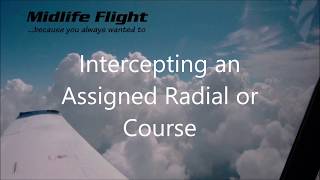 GarminAvidyne Comparison — Intercepting an Assigned Radial or Course [upl. by Domeniga912]