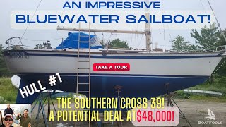 An Impressive Bluewater Sailboat For Sale The Southern Cross 39  A HUGE price DROP to 29000 [upl. by Feledy368]