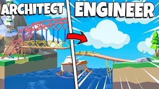 Using ENGINEERING to beat the HARDEST LEVELS in Poly Bridge 2 [upl. by Solokin]