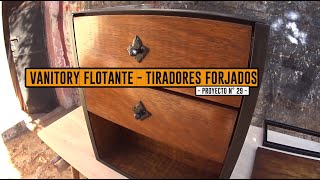 Vanitory flotante – Tiradores forjados [upl. by Tellford134]