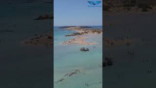 🇬🇷 Kreta 2024 Plaża Elafonisi  dron 4K [upl. by Terrie]