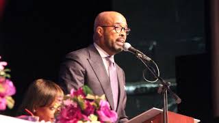 Rev Frederick Douglass Haynes III speaking at the MLK Leadership Breakfast part 2 [upl. by Pittel]