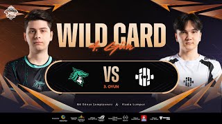 TR M6 Wild Card Finali  ULF vs INS 3 Oyun [upl. by Yanttirb]