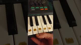 Yamaha PSS 270 Keyboard Walkthrough [upl. by Irtimed]