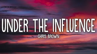 Chris Brown  Under The Influence Lyrics [upl. by Ahsetan]