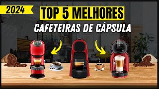 Top 5 Melhores Cafeteiras de CÃ¡psula Para 2024 [upl. by Aleka]