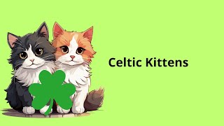 Celtic kittens den Sv Patrika [upl. by Acirne]