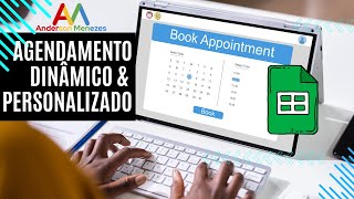 03 Como criar um agendamento personalizado na agenda e no calendário dinâmico no Planilhas Google 📊 [upl. by Forsyth]