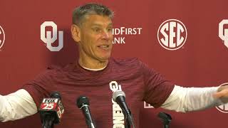 Oklahoma HC Porter Moser press conference PreLindenwood  1112024 [upl. by Nadruoj959]