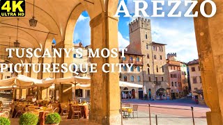 One day in Arezzo Italy Tuscanys most picturesque city 4k arezzo [upl. by Anit]