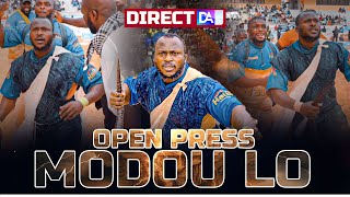 🛑 DIRECT DUPLEX  Open presse Modou XLo  La couronne en jeu Siteu face à la réplique du roi [upl. by Walcoff]