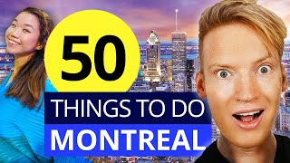 Montreal Travel Guide 50 Best Things to do amp Hidden Gems [upl. by Oirevlis]