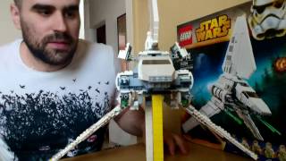 02 Lego Star Wars Imperial Shuttle Tydirium bemutató  elemzés [upl. by Yelsnya]