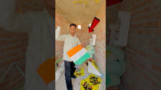 FLY A AMAZING TIRANGA KITE 🇮🇳🤩 shorts pkcrazyexperiments [upl. by Nymzaj167]