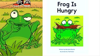 KIDS BOOK READ ALOUD STORY TIME  US ENGLISH  FROG IS HUNGRY [upl. by Joerg599]