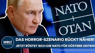 PUTINS KRIEG Das HorrorSzenario rückt näher Jetzt rüstet sich die NATO für düstere Zeiten [upl. by Etnuad]