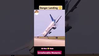 Airplane landing  Airplane crash  Emergency Landing  Funny Shorts  Funny Virals  Short video [upl. by Tolmann335]