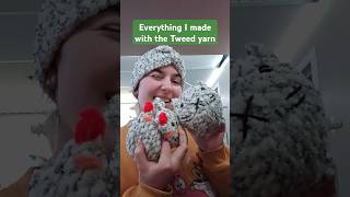 Bernat tweed yarn is so great amigurumi crochetpatterns handmade amigurumilovers crochetanimal [upl. by Spatz544]