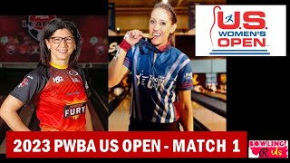 2023 PWBA US Open Championship Match 1  Liz Johnson vs Danielle McEwan [upl. by Downall]