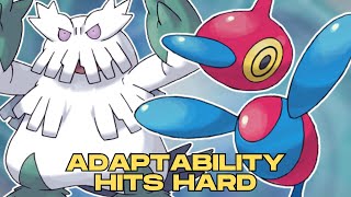 Porygonz with adaptability blizzards does insane damage in Reg H  Pokémon VGC [upl. by Dlanger]