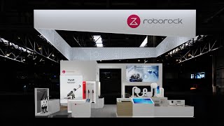 Roborock CES 2022 Booth Tour  GIVEAWAY [upl. by Arikehs118]