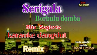 SERIGALA BERBULU DOMBAEVY TAMALA KARAOKE REMIX [upl. by Heisser]