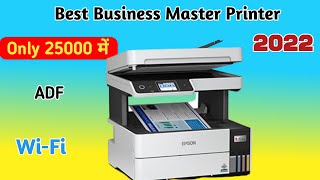 Best Business Printer 2022  Best All in one Printer Epson EcoTank L6460 A4 Ink Tank Printer Review [upl. by Ardnaeel671]