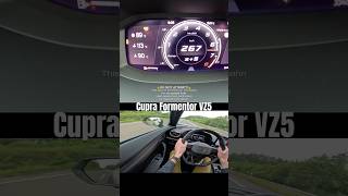 CUPRAOfficial Formentor VZ5 on the AUTOBAHN [upl. by Weissberg640]