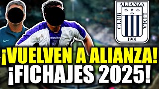 🚨 ¡LO ULTIMO ES OFICIAL 2 CAMPEONES VUELVE a ALIANZA LIMA PARA EL 2025 FICHAJES DE LUJO [upl. by Sucirdor]