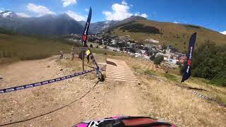 French Cup  Les 2 Alpes  GoPro Track Preview with Thibaut Daprela [upl. by Chaffinch]