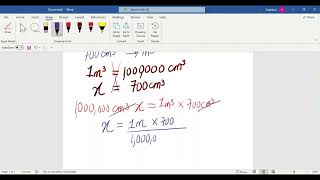 How to Convert Volume Units  Cm3 to m3 and m3 to Cm3 [upl. by Leahciam]