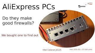 Do AliExpress PCs like the Topton fanless mini PC with Celeron J4125 make good firewalls [upl. by Valerle]