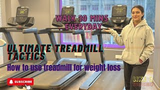 20 Mins Treadmill for Weight loss  Sayoni Pandey [upl. by Tobin]