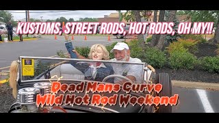 2024 Dead Mans Curve Wild Hot Rod Weekend KustomsStreet RodsHot Rods Oh My Video 15 [upl. by Ahsil]