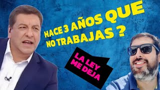 Funcionario PUBLICO no trabaja hace 3 años PERO LE PAGAMOS IGUAL se defiende con JCRodriguez [upl. by Stochmal]