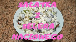 SAŁATKA Z SELERA NACIOWEGO 🥗 SZYBKA I SMACZNA [upl. by Netsyrc]